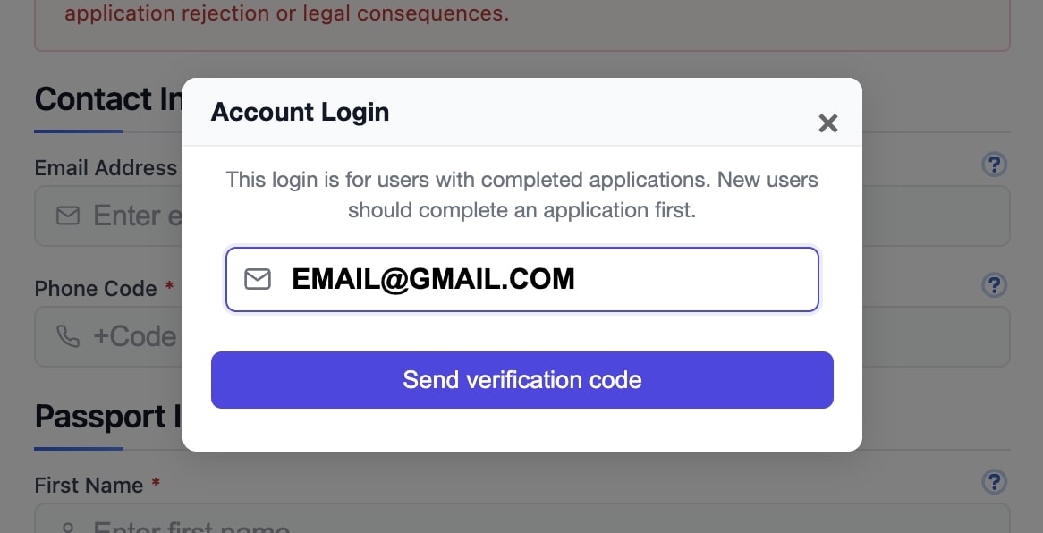 How to login to your TDAC